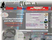 Tablet Screenshot of chromtech.net.au