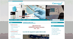 Desktop Screenshot of chromtech.de